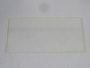 Generic 2x4-1/4-ALL-PLASTIC Safety Lenses Clear ! NEW !
