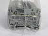 Wago 2002-1201 Terminal Block Lot of 15 GREY USED