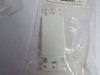 Hubbell NS620W Decor Frame Plate White 1-Gang Lot Of 3 ! NWB !
