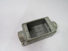 Crouse-Hinds FSC-1/FSC-2 Single Gang Box 15.8CU In. 1/2" & 3/4" Hub USED