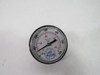 Lube USA Dry Pressure Gauge 600PSI 45kg/cm2 2" Diameter 3/8"NPT USED