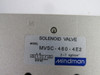 Mindman MVSC-460-4E2-AC110 Solenoid Valve 110V 50/60Hz 5.0Va USED