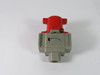 SMC NVHS5500-N10-X116 Lockout Valve 3-Port 1" NPT 0.1-1.0MPA USED
