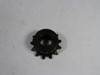 Tsubaki H35B13F-5/8 Roller Chain Sprocket W/ Keyway 5/8" Bore 13T 35C 3/8"P USED