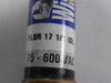 Lawson FLSR-17-1/2-IDL Time Delay Indicator Fuse 17-1/2A 75-600V USED