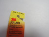 3M FP-301 Clear Shrink Wrap Tubing  3.5' Length 3/16" ! NEW !