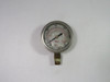 DMIC C25SGSB13 Pressure Gauge 0-3000 PSI 0-200 BAR USED