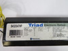 Triad B432I347HP Ballast 347V 33A 60Hz USED