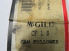 McGill CF-1-S Flat Cam Follower 1" Roller Dia 0.6250" Roller W ! NEW !