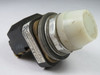 Allen-Bradley 800T-P56W Ser T Pilot Light 600VAC 50/60Hz White Lens USED