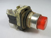 Allen-Bradley 800T-QB10A Push Button Illuminated Amber 1NO 1NC 120V USED