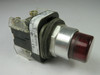 Allen-Bradley 800T-QB10R Push Button Illuminated Red 1NO 1NC 120V USED