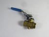 Lawson 63148 Brass Ball Ball W/ Lockout 3/8x3/8" 200PSI USED
