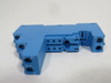 Finder 97.02 Blue Relay Socket 2x8A (16A) 250V 8-Pin USED