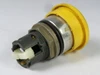 Allen-Bradley 800EM-M5 Metal Push Button Yellow Mushroom Cap USED