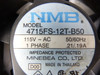 NMB 4715FS12TB50 Fan 115 V-AC 50/60 HZ 1 Phase .21/.19 A USED