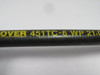 Parker 451TC-6 Hydraulic Hose 3/8 IN 3000 PSI 1-1/2 ft USED