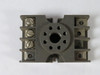 Potter & Brumfield 27E122 Relay Socket 10A 300V Brown USED