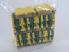 Allen-Bradley 1492-WG10 Green/Yellow Terminal Block Lot of 20 USED