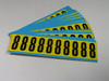 Brady 3440-8 Kit of Number Labels 10-Pack #8 ! NEW !