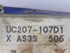 NSK UC207-107D1 Insert Ball Bearing 36X72X42mm USED