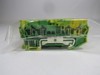 Upun UJ5-2.5/2X2JD Terminal Block Lot of 15 GREEN & YELLOW USED
