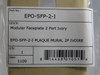 ElectriPro EPO-SFP-2-I Modular Faceplate 2-Port Ivory SHELF WEAR NWB