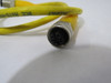 Balluff BCC05LT Yellow Double Ended Cable Female 5P Male 4P 250VAC/DC USED