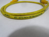 Balluff BCC05LT Yellow Double Ended Cable Female 5P Male 4P 250VAC/DC USED
