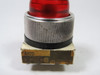 Fuji Electric AH22-ZMR Pilot Light 30V 1W Red Lens USED