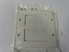 Leviton 005-80409-W Decora Wall Plate White *Hole in Bag* ! NWB !