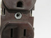 Leviton 5262 Duplex Receptacle 15A 125V Brown USED