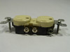 Leviton 5320-ICP Ivory Duplex Receptacle 15A 125V 2P 3W Lot of 9 USED