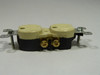 Leviton 5320-ICP Ivory Duplex Receptacle 15A 125V 2P 3W Lot of 9 USED