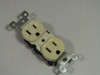 Leviton 5320-SW Duplex Receptacle White 15 Amp 125 V USED