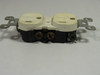 Leviton 5320-SW Duplex Receptacle White 15 Amp 125 V USED