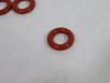 Able Seal 2-204S700-FDA Silicon O-Ring 9.12mm ID 16.18mm OD Lot of 18 USED