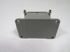 Harting 19302101290 HAN10B-HMC-ASG2-LB-M20 Side Entry Aluminum Housing USED