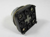 Allen-Bradley 800T-B9 Series T Push Button Yellow Extended Head No Contacts USED