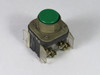 Allen-Bradley 800T-A1B Series T Push Button 2NO 2NC Green Flush Head USED