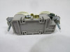 Pass & Seymour 3232TRI Ivory Duplex Receptacle 15A 125V 3W 2P USED