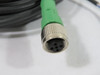 Phoenix 1669848 Sensor/Actuator Cable w/ 5 Pin Female Connector 5M USED