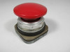 Allen-Bradley 800T-D6 Series N Push Button Red Mushroom Head No Contacts USED
