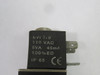 Fastek 4V220-06 Solenoid Valve 1.5-8kgf/cm2 110VAC Coil 24PSI USED