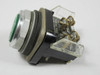 Allen-Bradley 800T-A1A Series N Push Button 1NO 1NC Green Flush Head USED