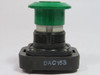 Allen-Bradley 800H-DR1 Ser F Push Button Green Mushroom Head No Contacts USED