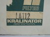 Kralinator LA112 Filter ! NEW !