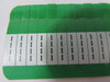 Thomas & Betts I Green E-Z-Code Wire Markers 25-Pack  NEW