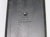 Siemens 3SB3-806-0DA3 Plastic 3 Hole Pushbutton Enclosure USED