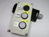 Siemens 3SB3-806-0DA3 Plastic 3 Hole Pushbutton Enclosure W/ Buttons USED